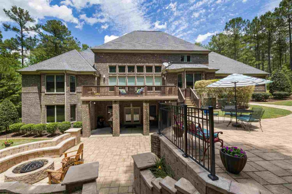 Brick Backyard Patio